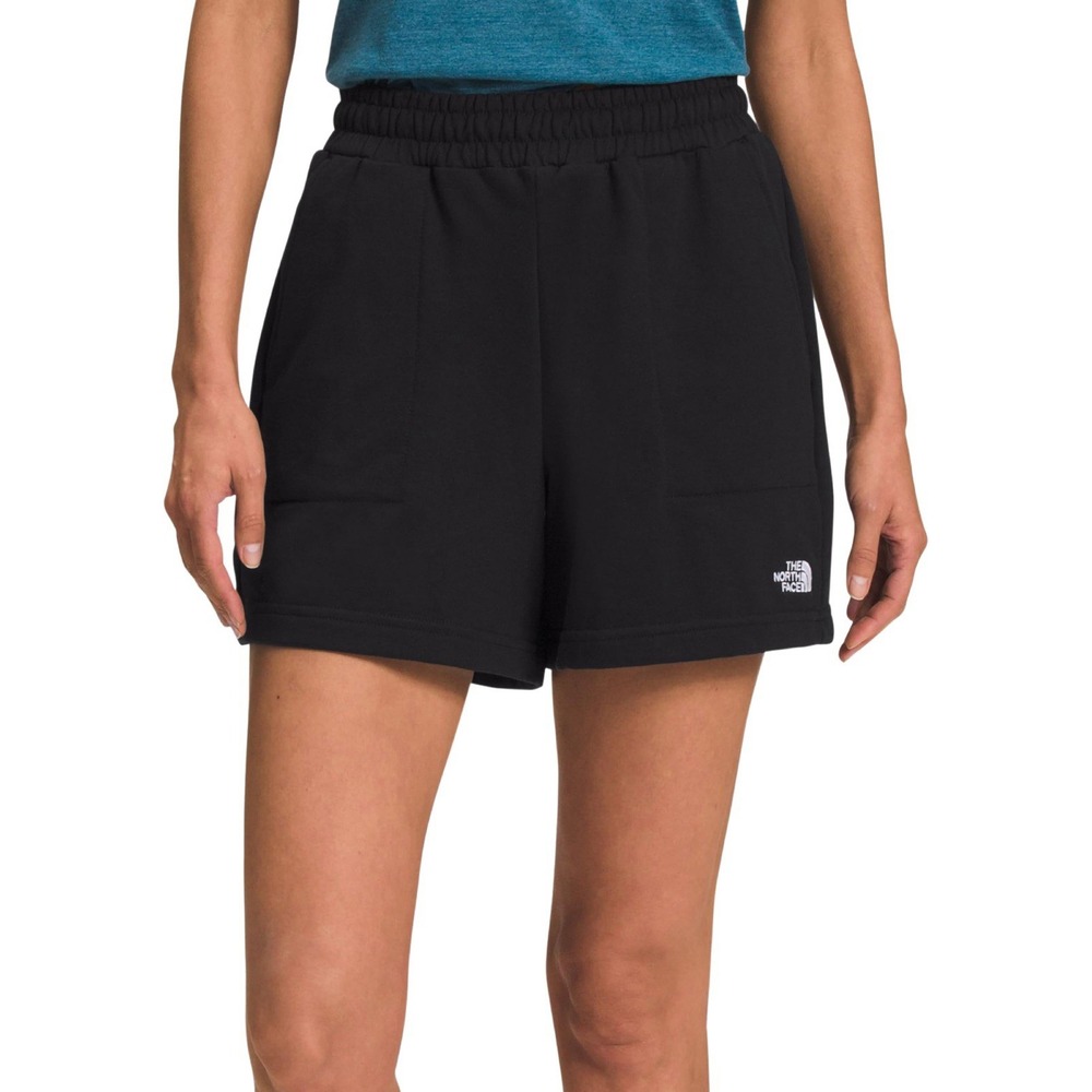 The North Face Women's Simple Logo Fleece Shorts Black Size Xtra Small XS NWT